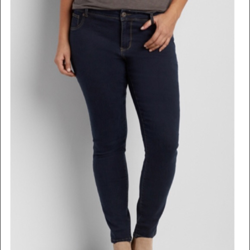 DenimFlex dark wash jegging
